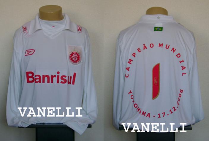 maillot de foot sc internacional particulier 2006-2007 rétro