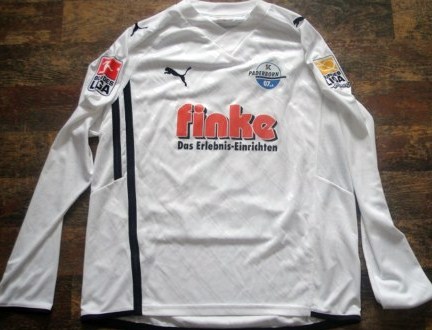 maillot de foot sc paderborn 10 réplique 2009-2010 pas cher