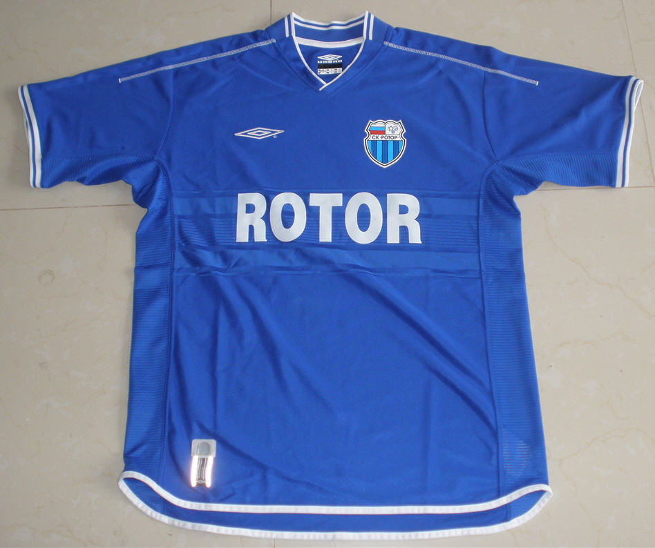 maillot de foot sc rotor volgograd domicile 2002-2003 pas cher
