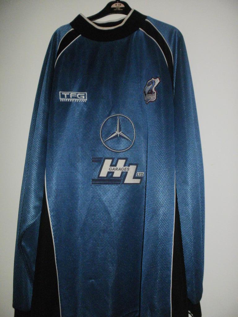 maillot de foot scunthorpe united gardien 2003-2004 rétro
