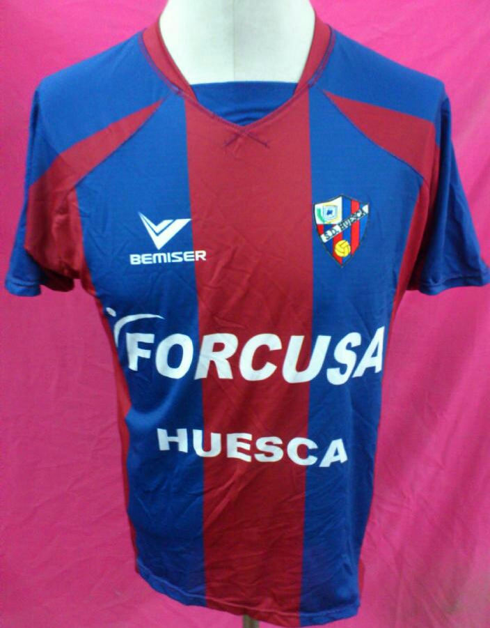 maillot de foot sd huesca domicile 2006-2007 rétro