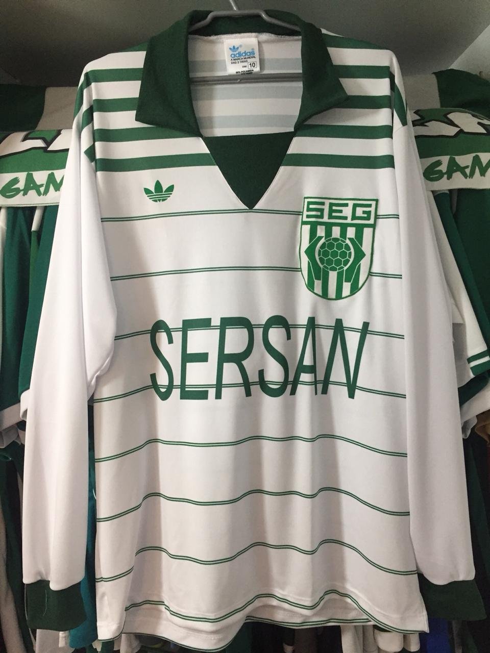 maillot de foot se gama réplique 1985 rétro