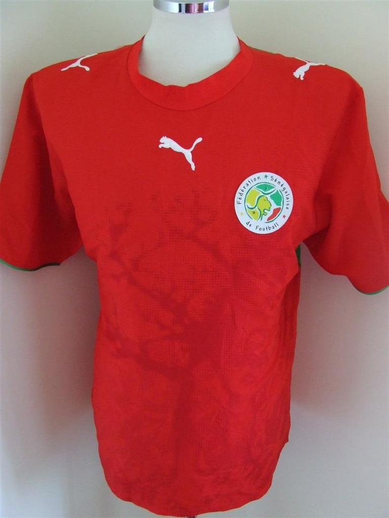 maillot de foot sénégal exterieur 2006-2007 rétro