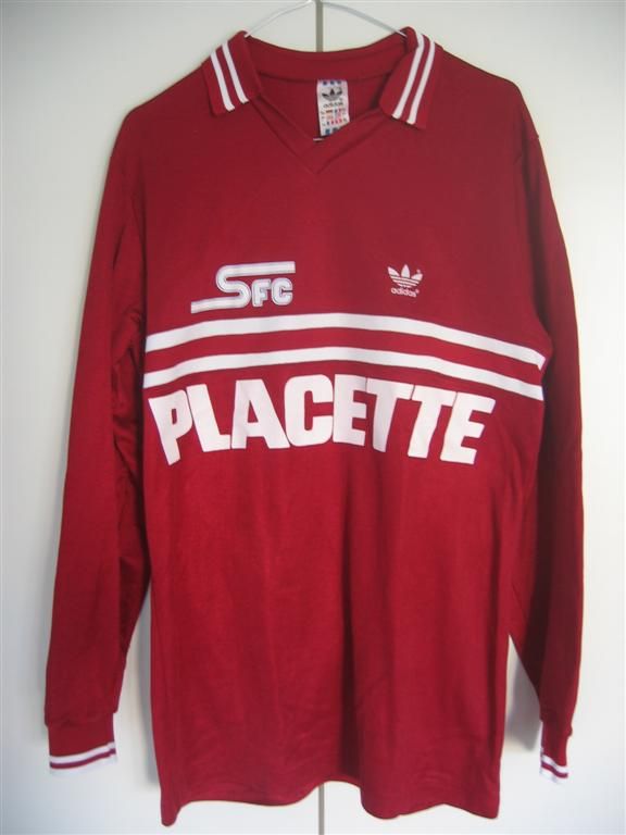 maillot de foot servette fc domicile 1983-1987 rétro