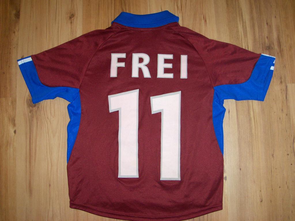 maillot de foot servette fc domicile 2001-2002 rétro