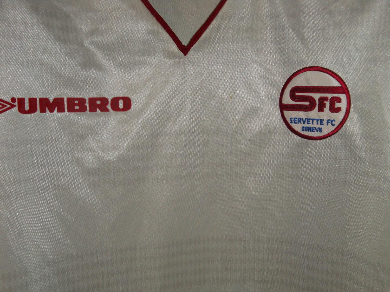 maillot de foot servette fc exterieur 1997-1998 rétro