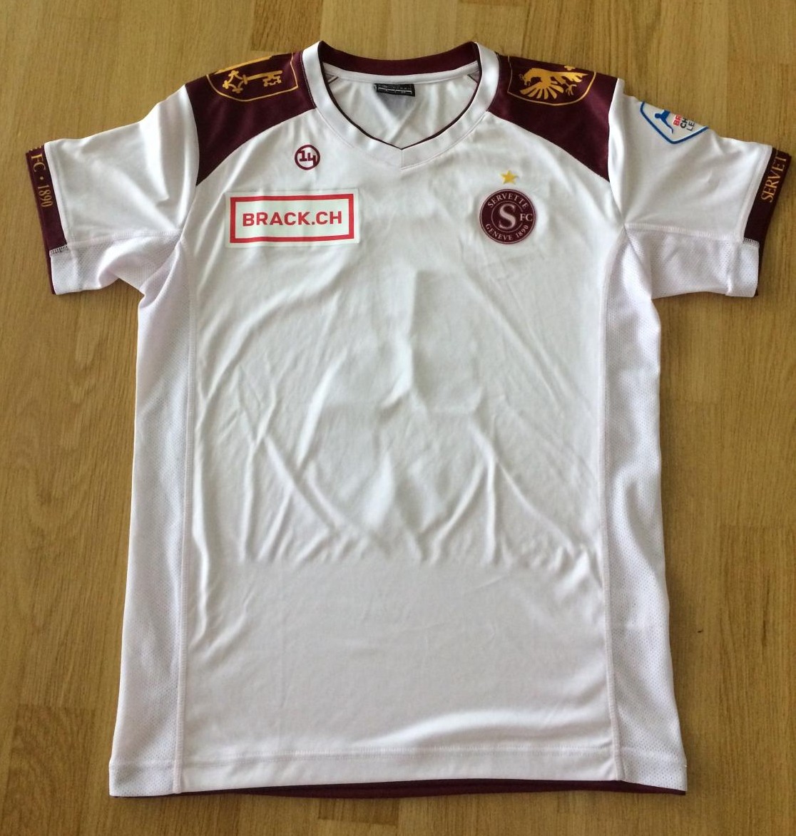 maillot de foot servette fc exterieur 2016-2017 pas cher