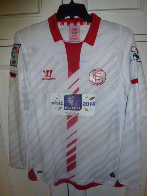 maillot de foot séville fc domicile 2013-2014 rétro