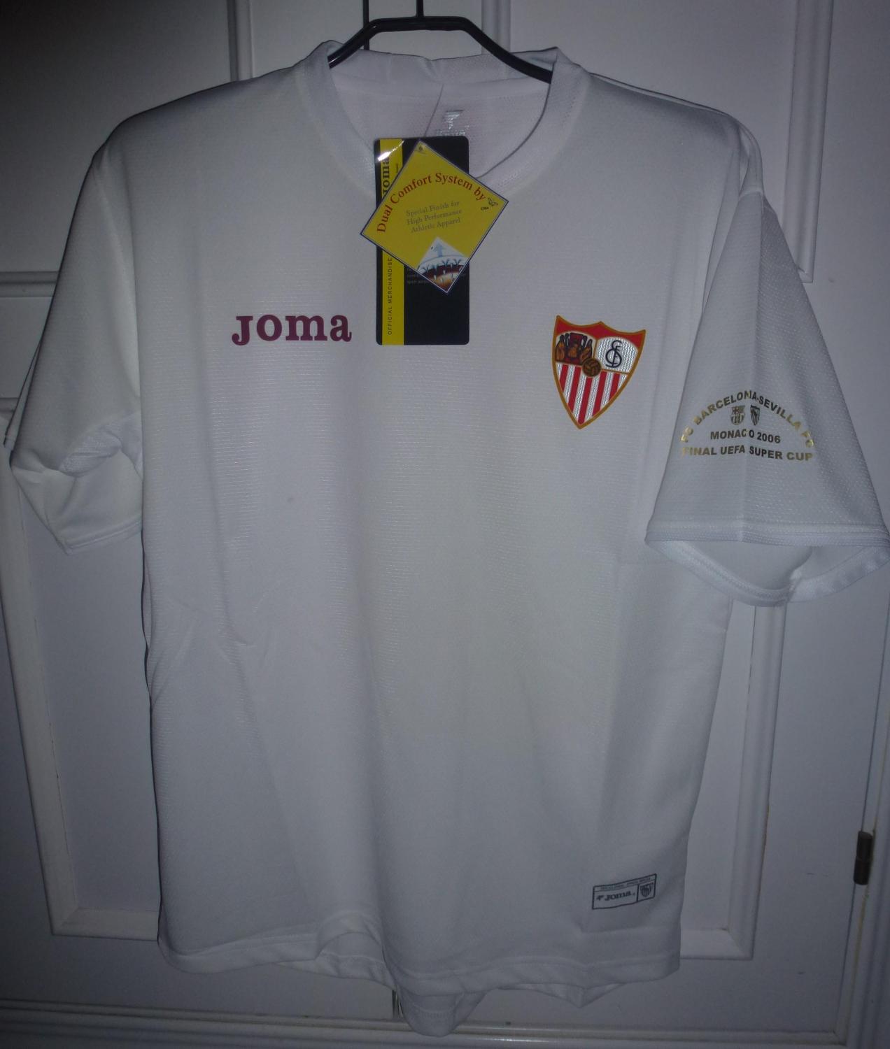 maillot de foot séville fc particulier 2006 rétro