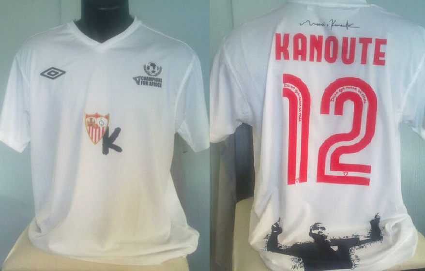 maillot de foot séville fc particulier 2012-2013 rétro