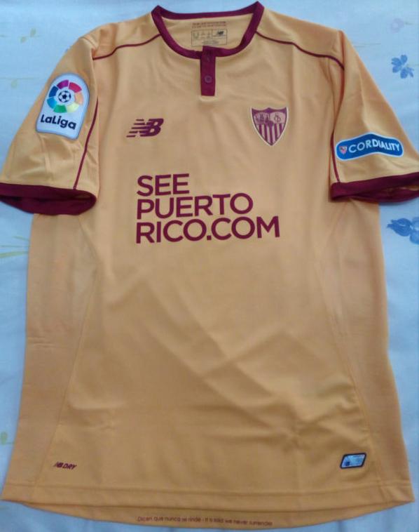 maillot de foot séville fc third 2016-2017 rétro