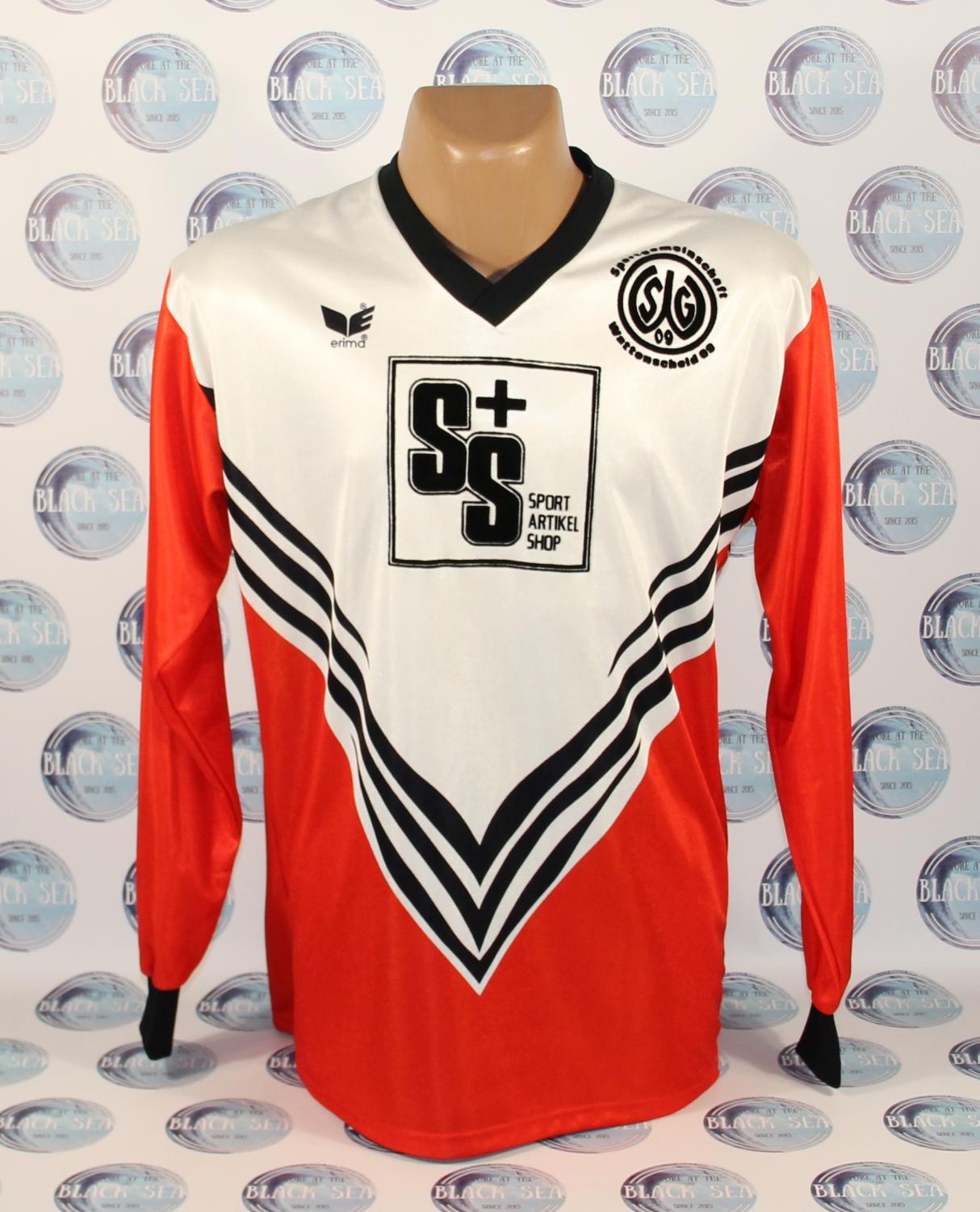 maillot de foot SG Wattenscheid 09 domicile 1991 rétro