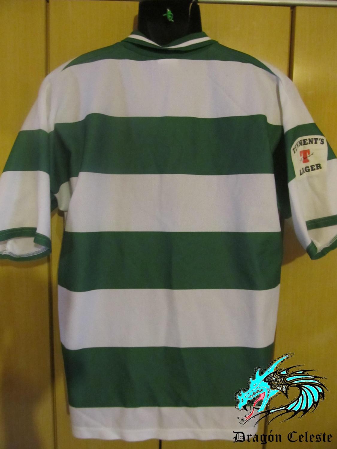 maillot de foot shamrock rovers domicile 1995-1996 rétro