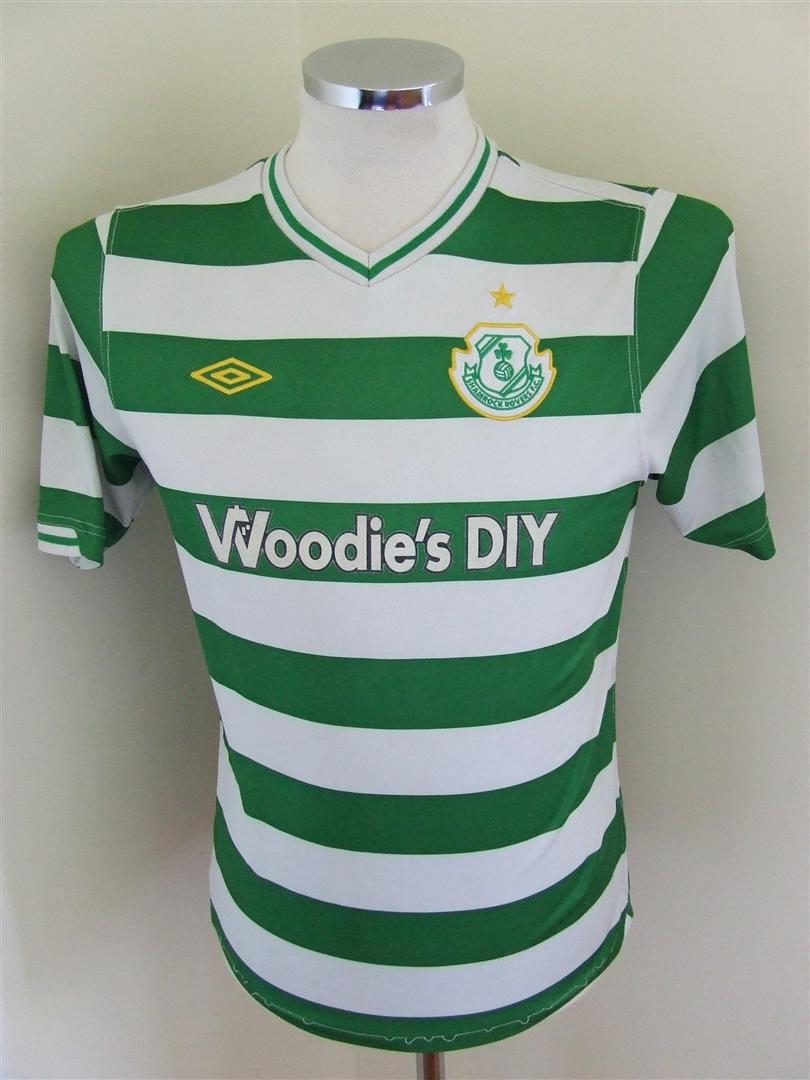 maillot de foot shamrock rovers domicile 2010-2011 pas cher