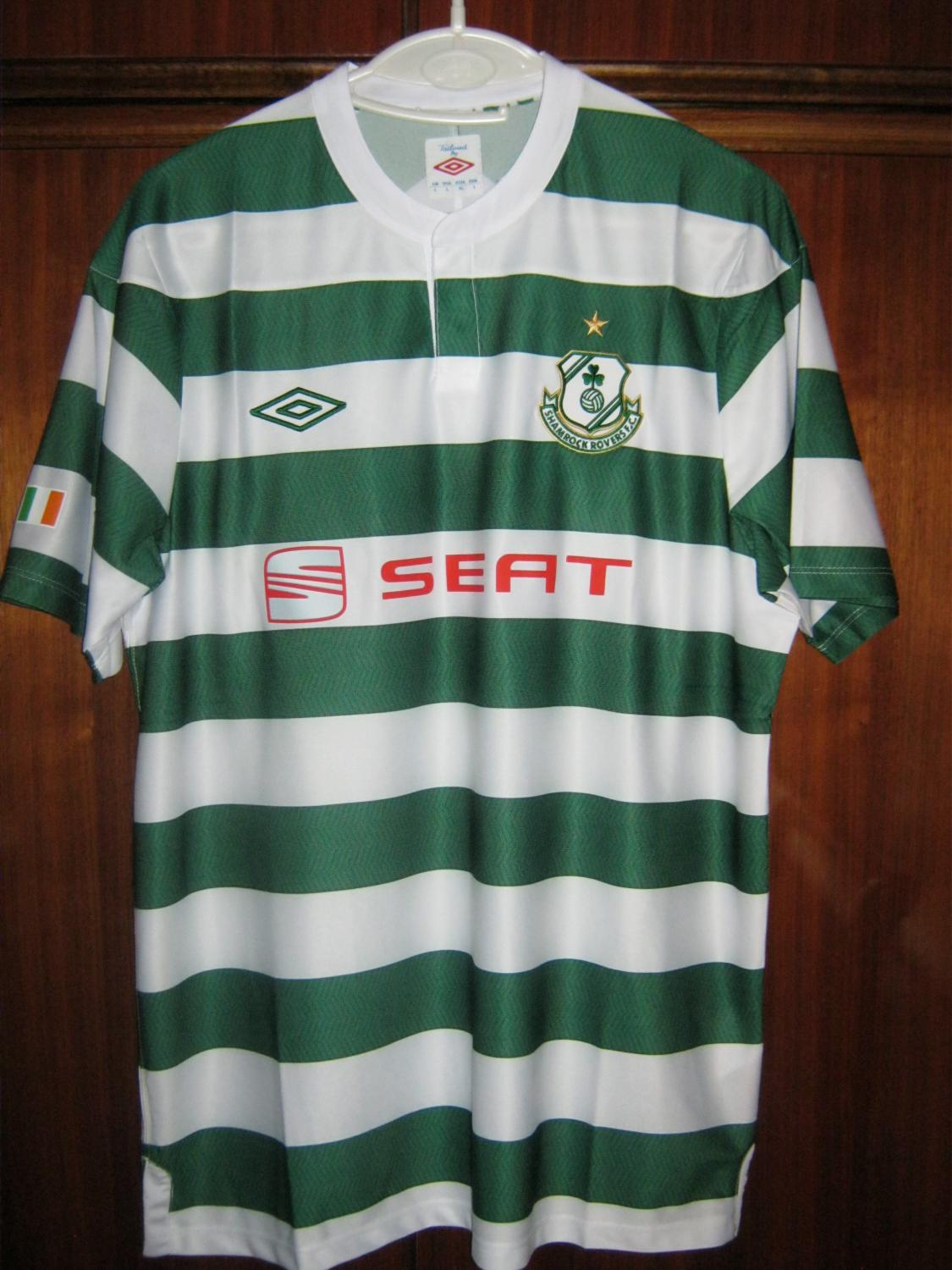 maillot de foot shamrock rovers domicile 2012-2013 pas cher