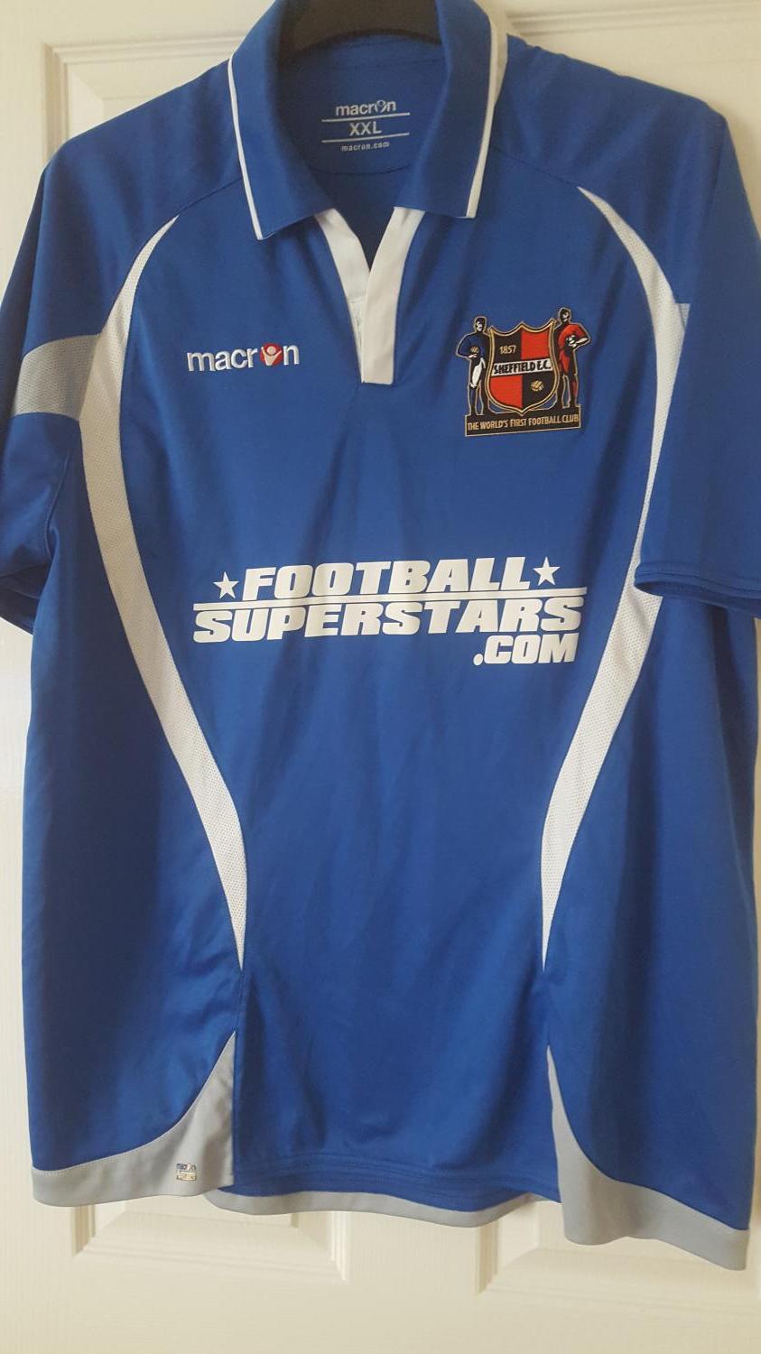 maillot de foot sheffield fc exterieur 2008-2009 rétro