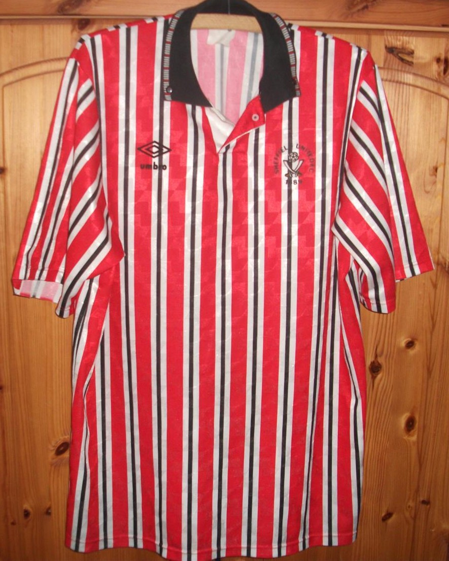 maillot de foot sheffield united domicile 1990-1992 pas cher