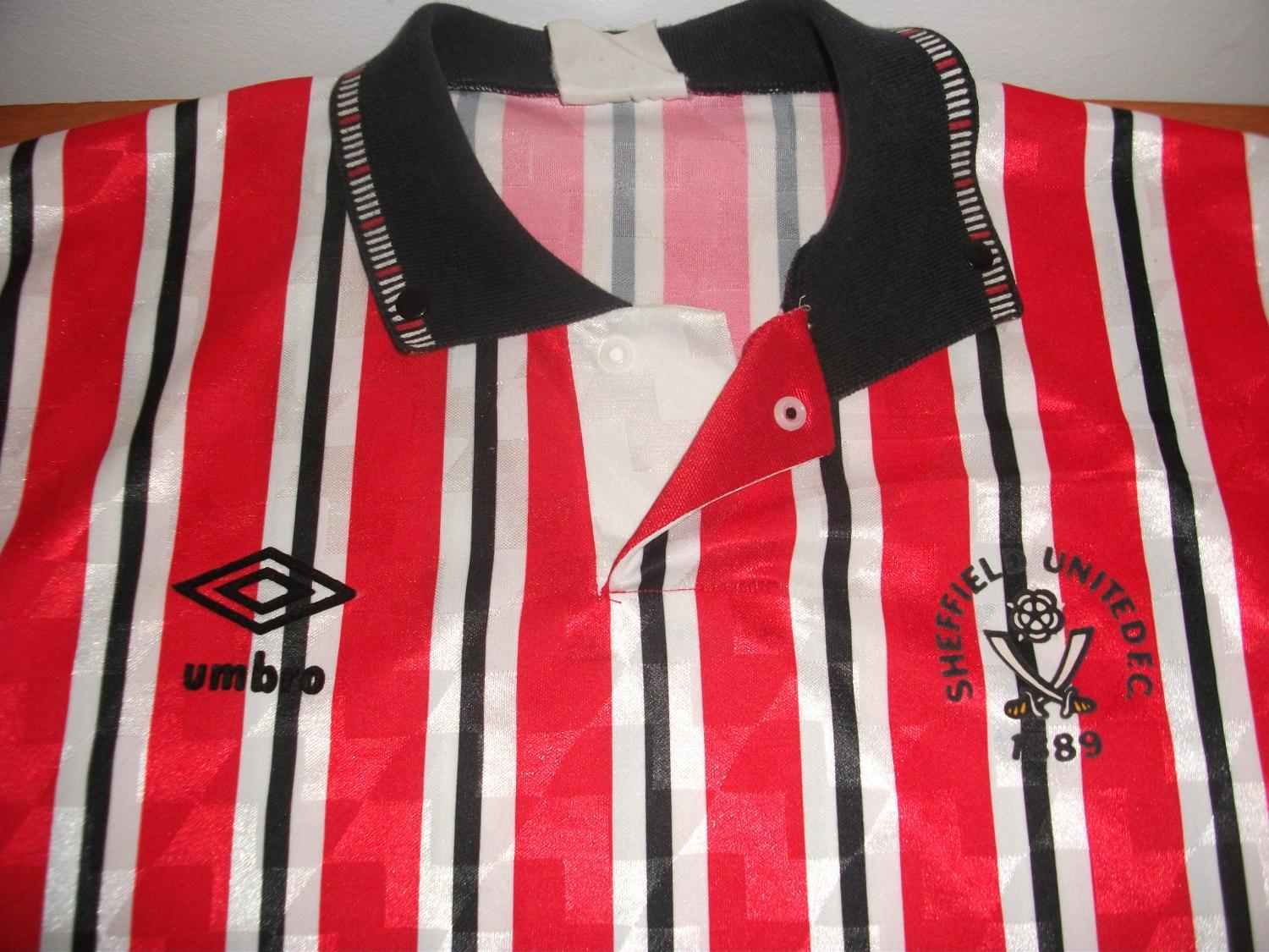 maillot de foot sheffield united domicile 1990-1992 pas cher