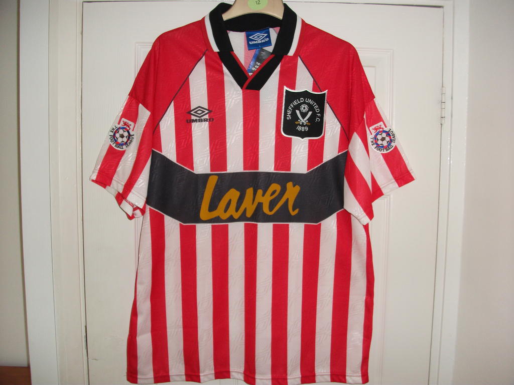 maillot de foot sheffield united domicile 1994-1995 pas cher