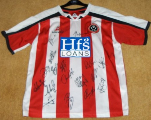 maillot de foot sheffield united domicile 2005-2006 pas cher