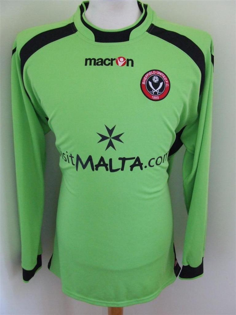 maillot de foot sheffield united gardien 2009-2010 pas cher