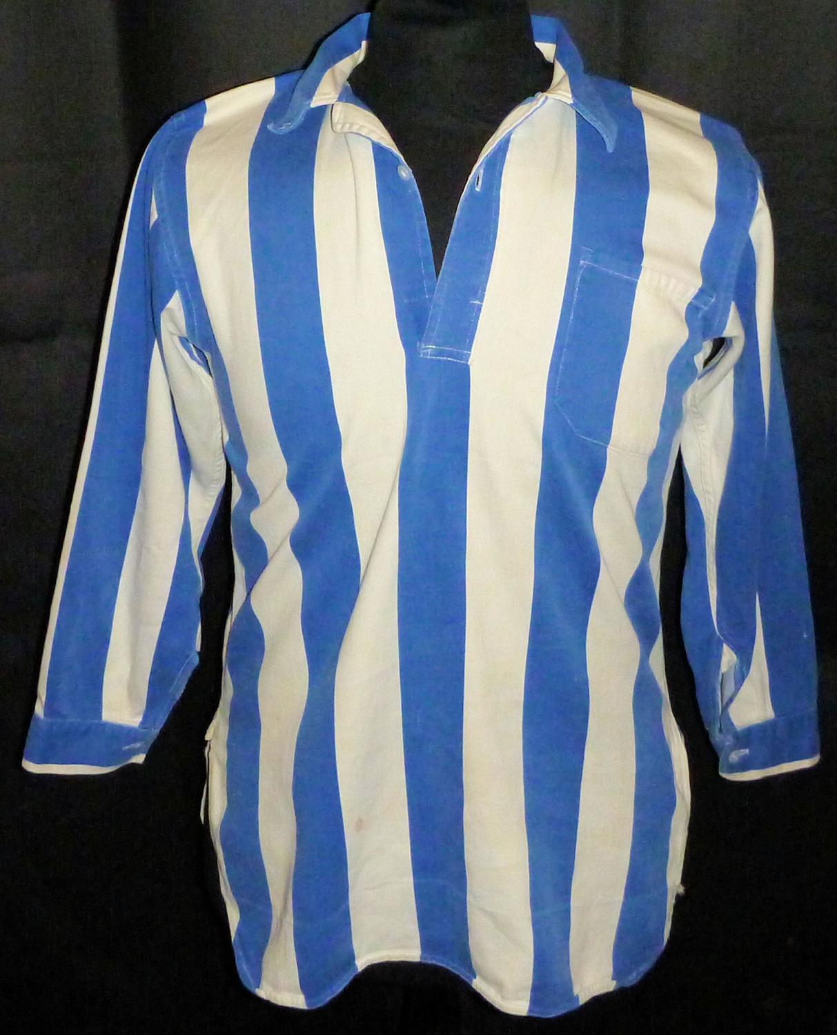 maillot de foot sheffield wednesday domicile 1954-1955 rétro