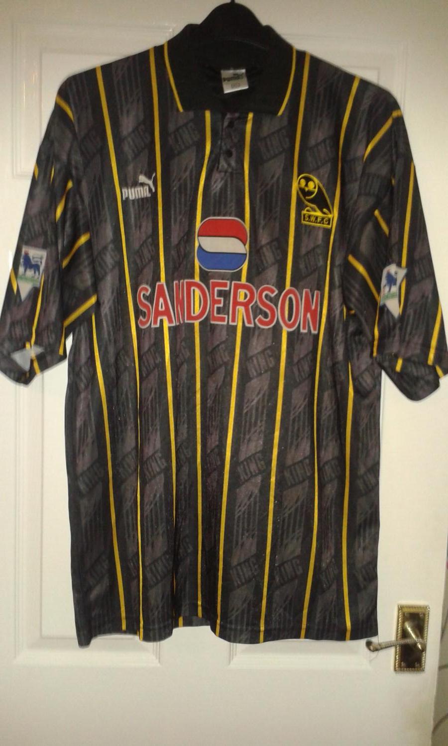 maillot de foot sheffield wednesday exterieur 1993-1995 rétro