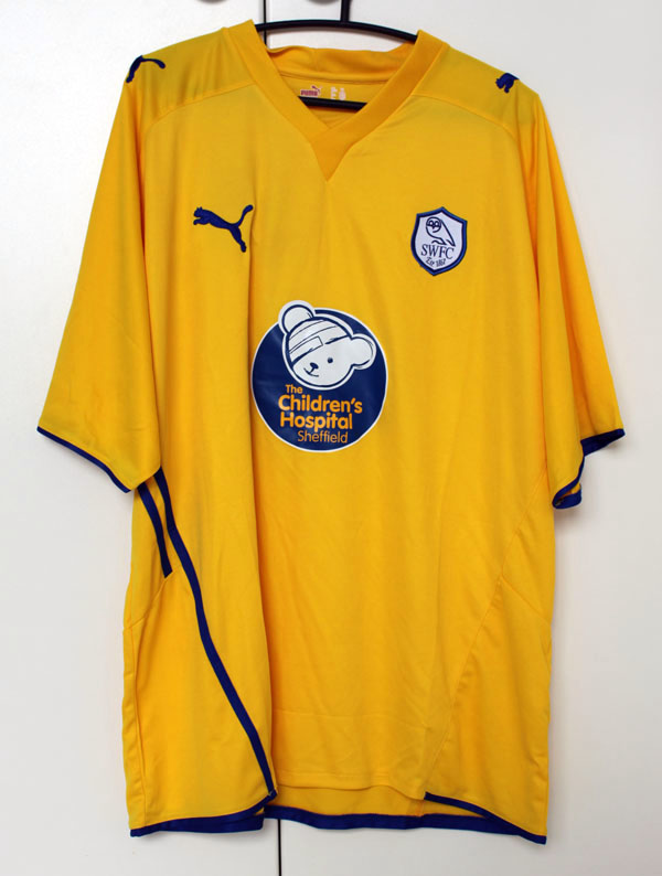 maillot de foot sheffield wednesday exterieur 2009-2010 rétro