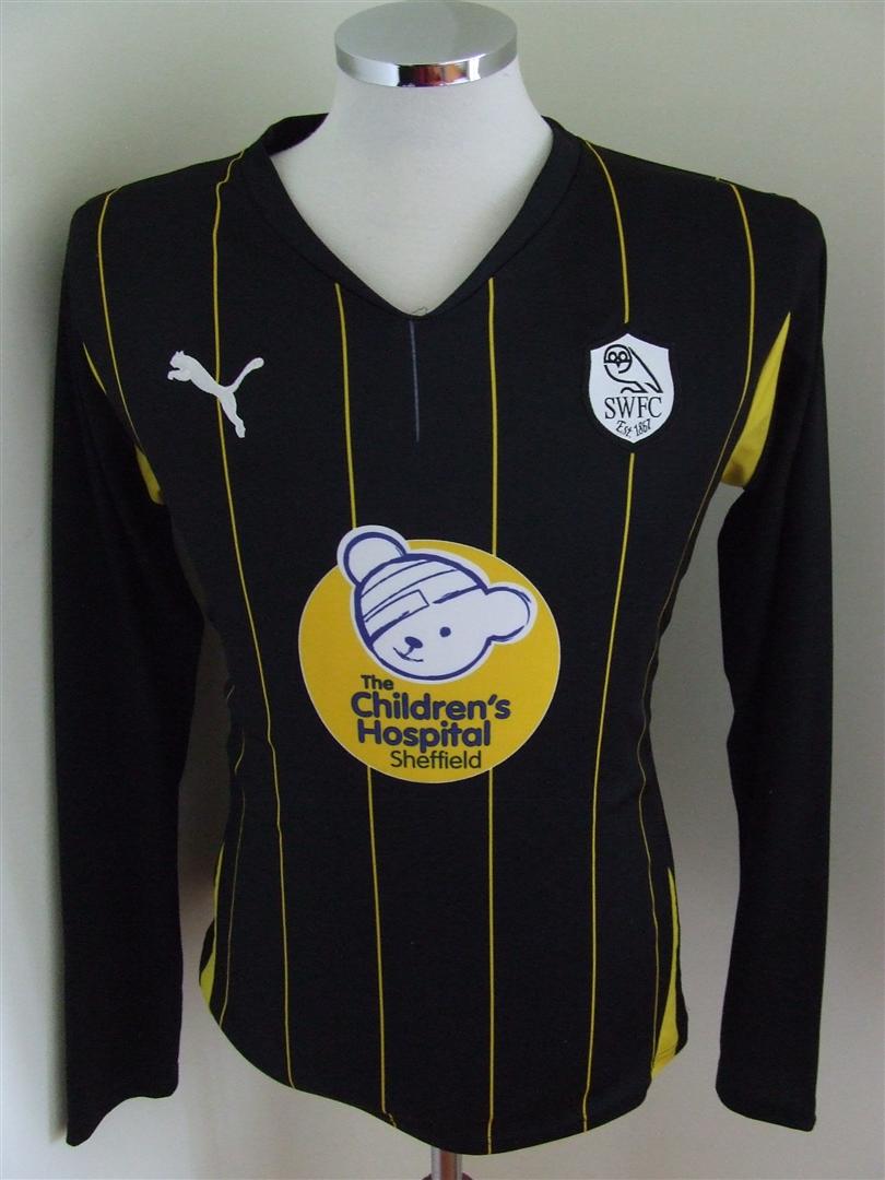 maillot de foot sheffield wednesday exterieur 2010-2011 rétro