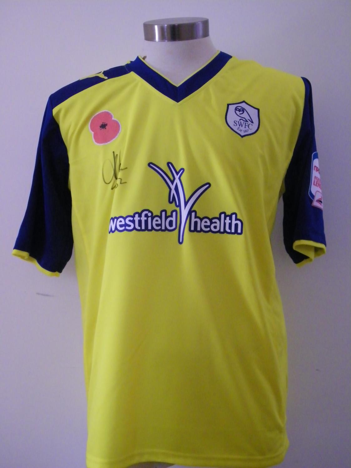 maillot de foot sheffield wednesday exterieur 2012-2013 rétro