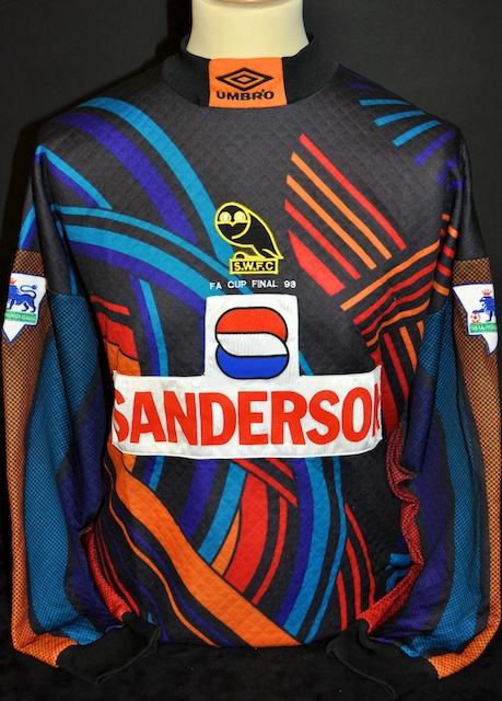 maillot de foot sheffield wednesday gardien 1992-1993 rétro