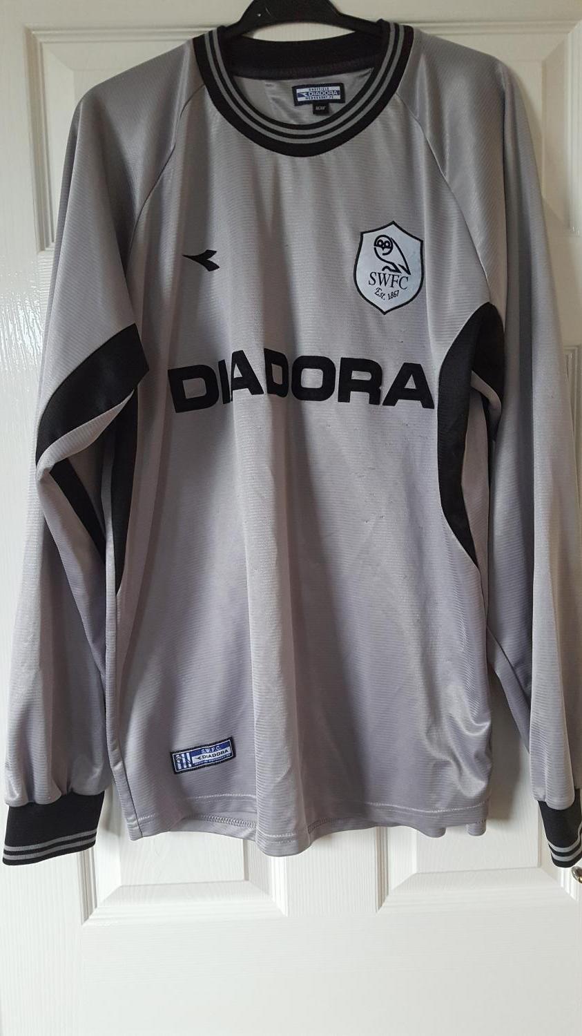 maillot de foot sheffield wednesday gardien 2002-2003 rétro