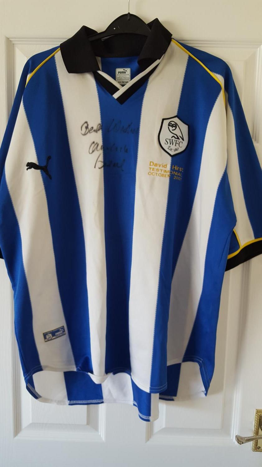 maillot de foot sheffield wednesday particulier 2000 rétro