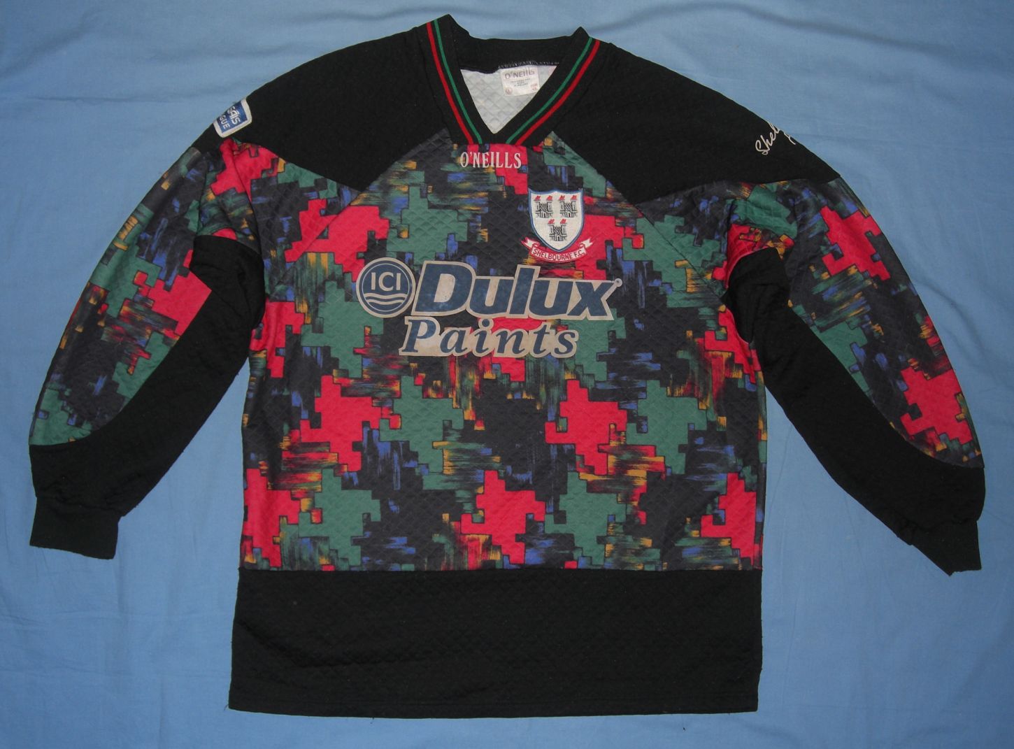 maillot de foot shelbourne fc gardien 1994-1995 rétro