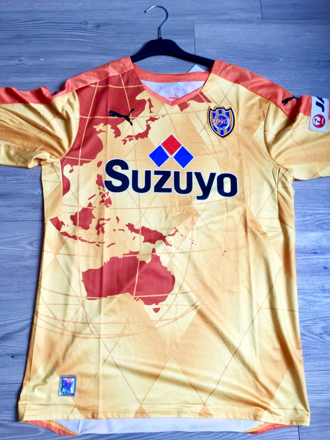 maillot de foot shimizu s-pulse domicile 2015 rétro