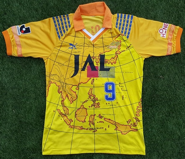 maillot de foot shimizu s-pulse réplique 1992-1996 rétro