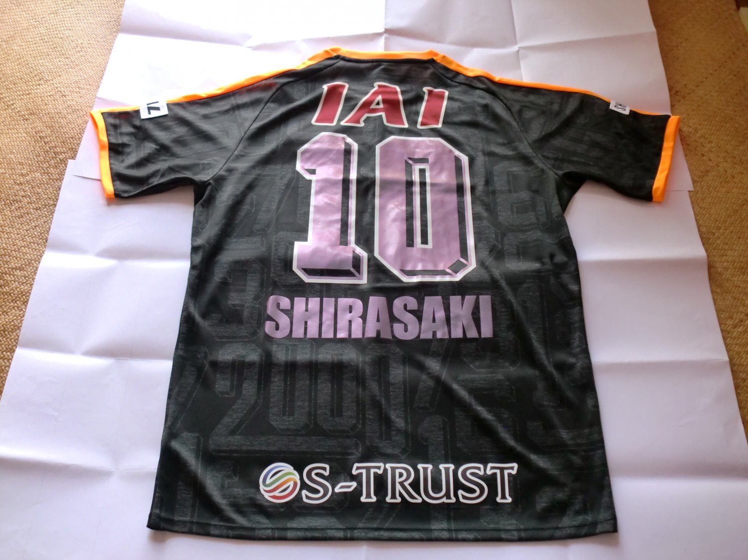 maillot de foot shimizu s-pulse third 2018 rétro