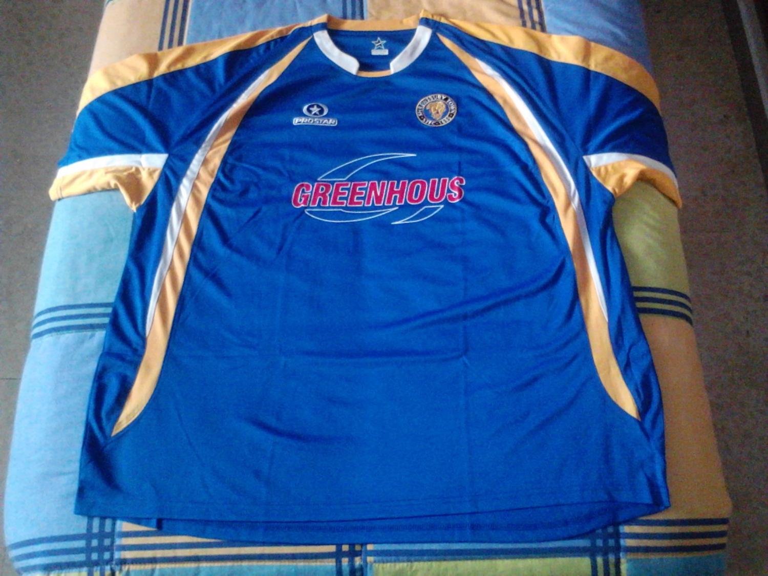 maillot de foot shrewsbury town domicile 2008-2010 rétro