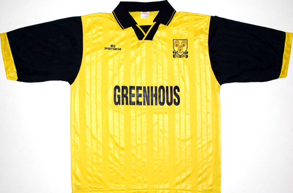 maillot de foot shrewsbury town exterieur 1995-1997 pas cher