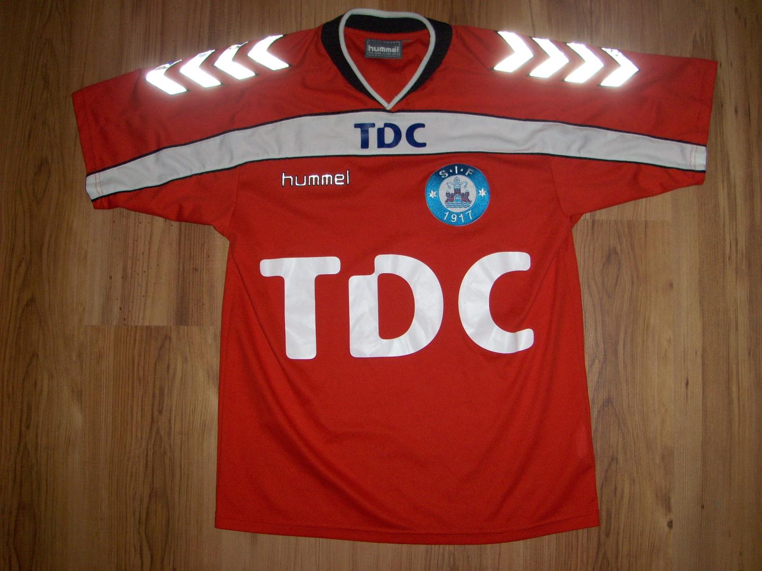 maillot de foot silkeborg if domicile 2002-2003 rétro