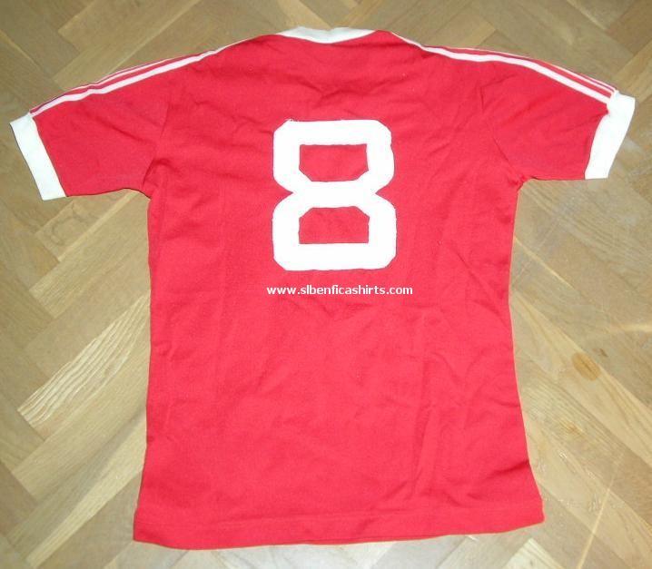 maillot de foot sl benfica domicile 1979-1980 rétro