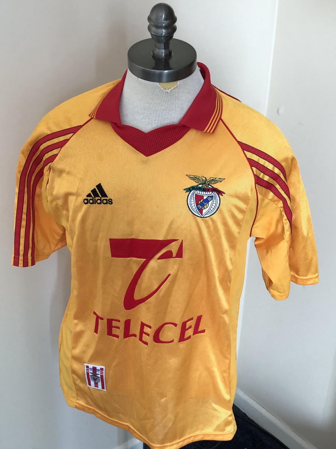 maillot de foot sl benfica domicile 1998-1999 rétro