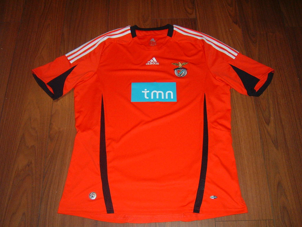 maillot de foot sl benfica domicile 2008-2009 rétro