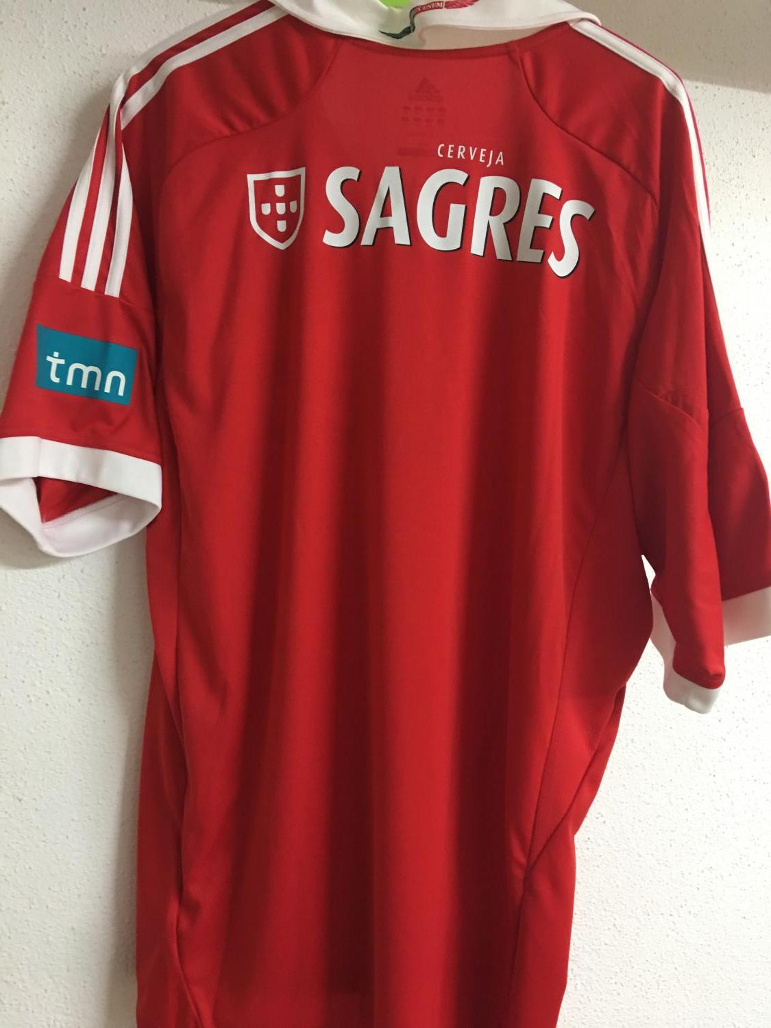 maillot de foot sl benfica domicile 2012-2013 rétro