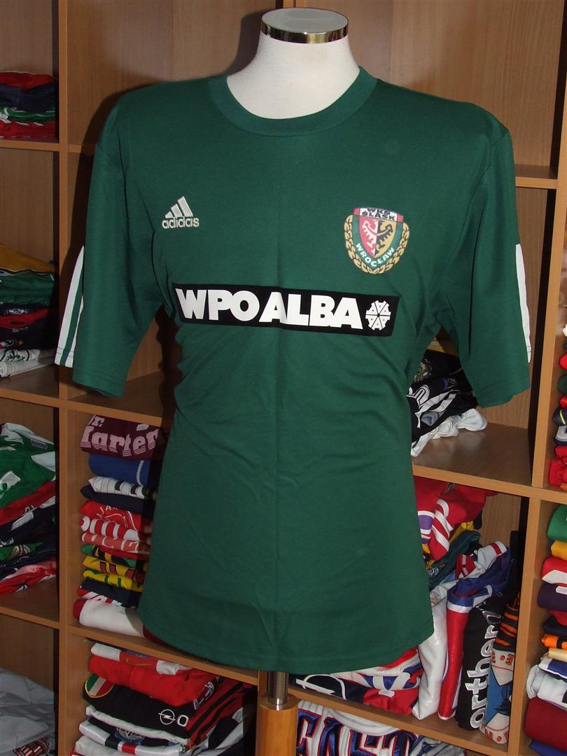 maillot de foot slask wroclaw domicile 2004-2005 pas cher