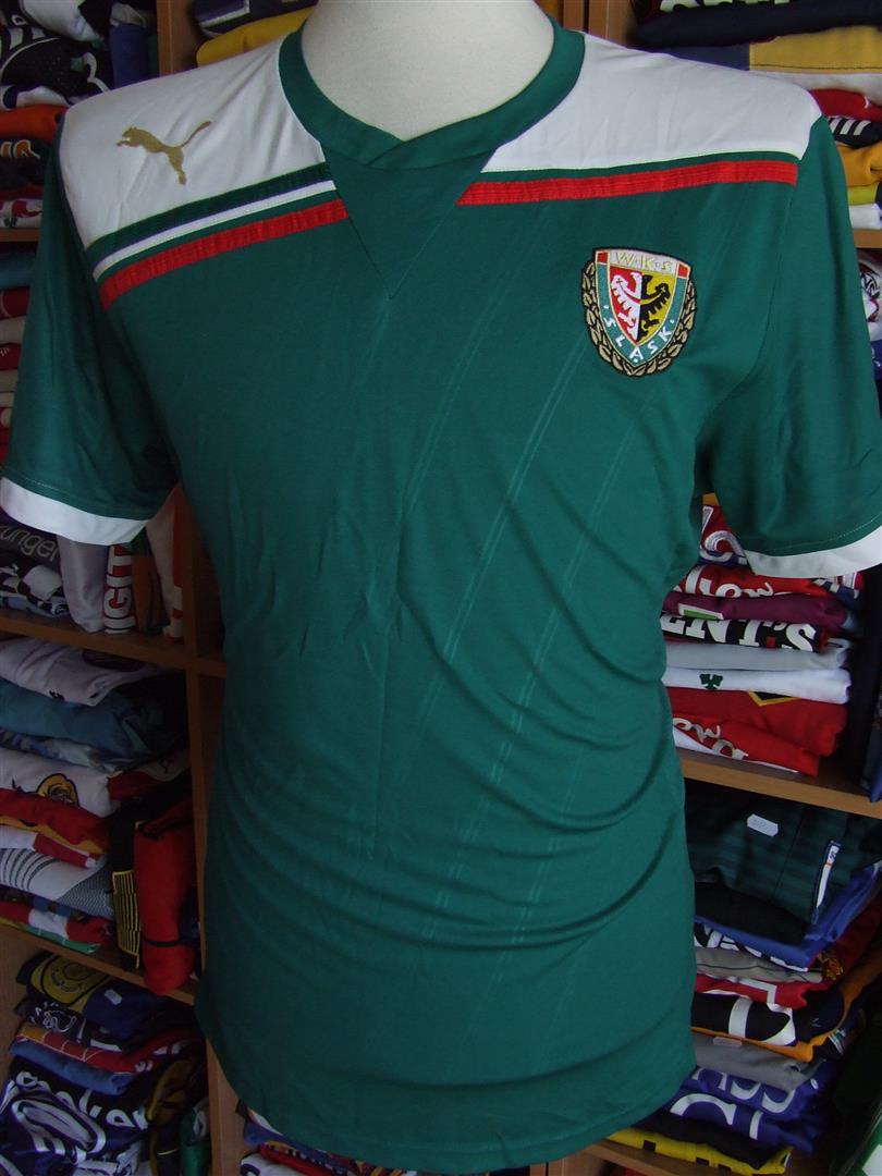 maillot de foot slask wroclaw domicile 2012-2013 rétro