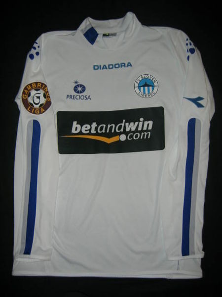 maillot de foot slovan liberec domicile 2006-2007 pas cher
