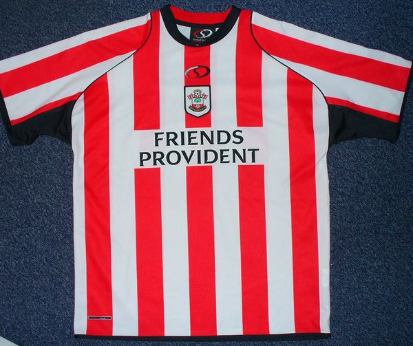 maillot de foot southampton fc domicile 2005-2006 rétro