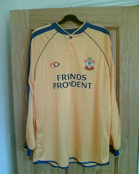 maillot de foot southampton fc exterieur 2002-2004 rétro