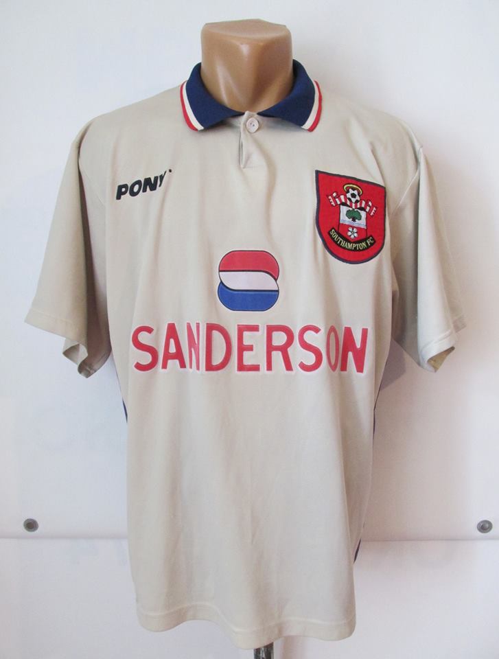 maillot de foot southampton fc third 1995-1997 rétro